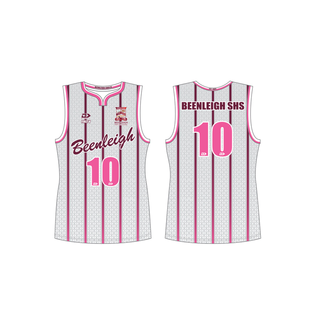 Beenleigh SHS Reversible Basketball Singlet (SNR GIRLS)