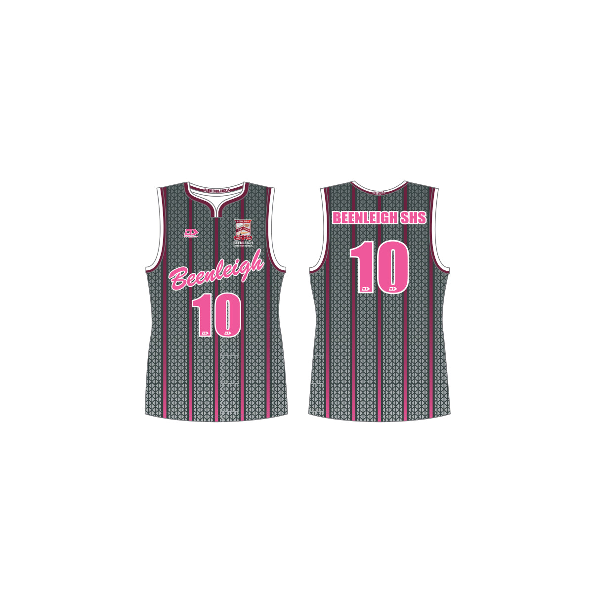 Beenleigh SHS Reversible Basketball Singlet (JNR GIRLS)