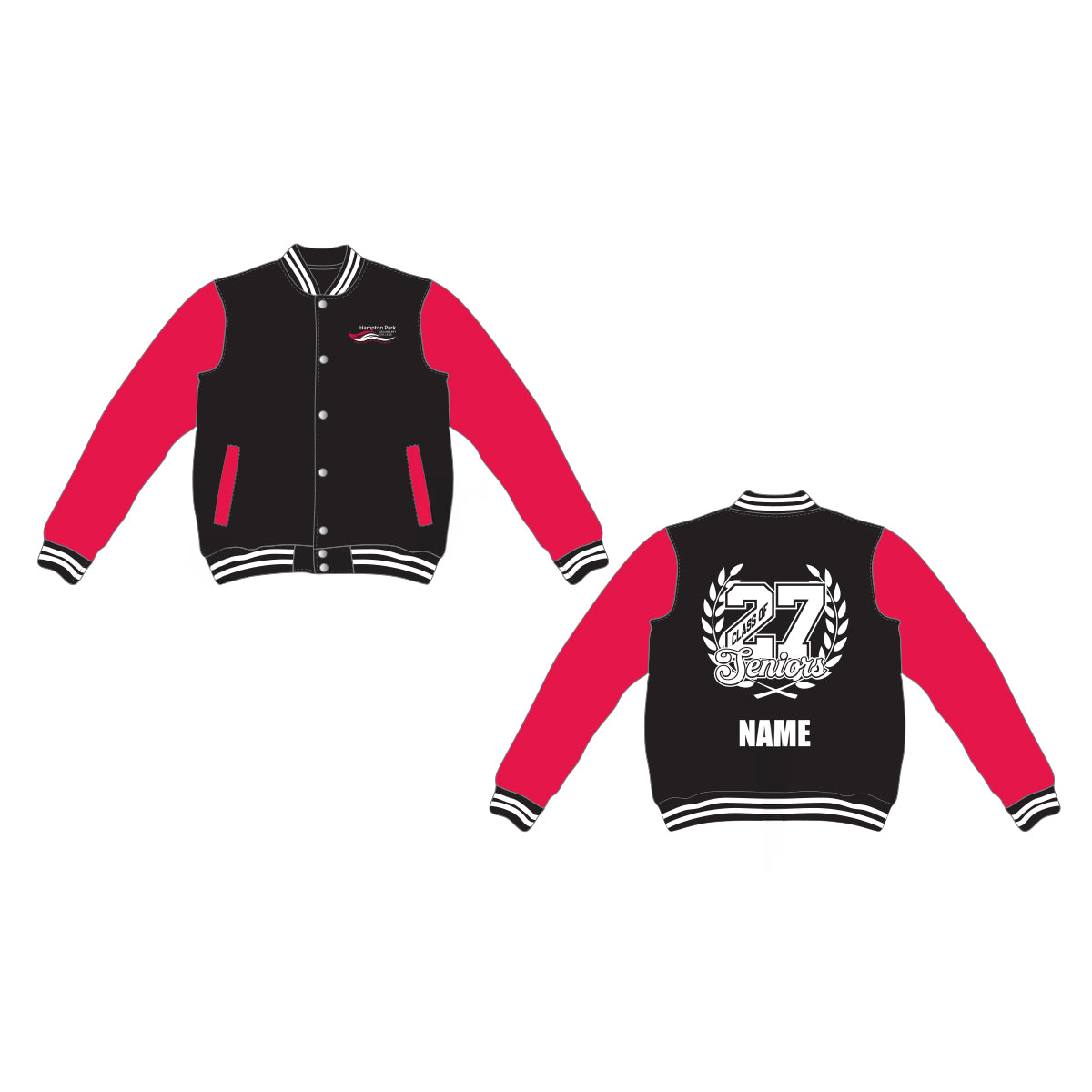 Hampton Park Secondary College Senior Varsity Jacket 2027