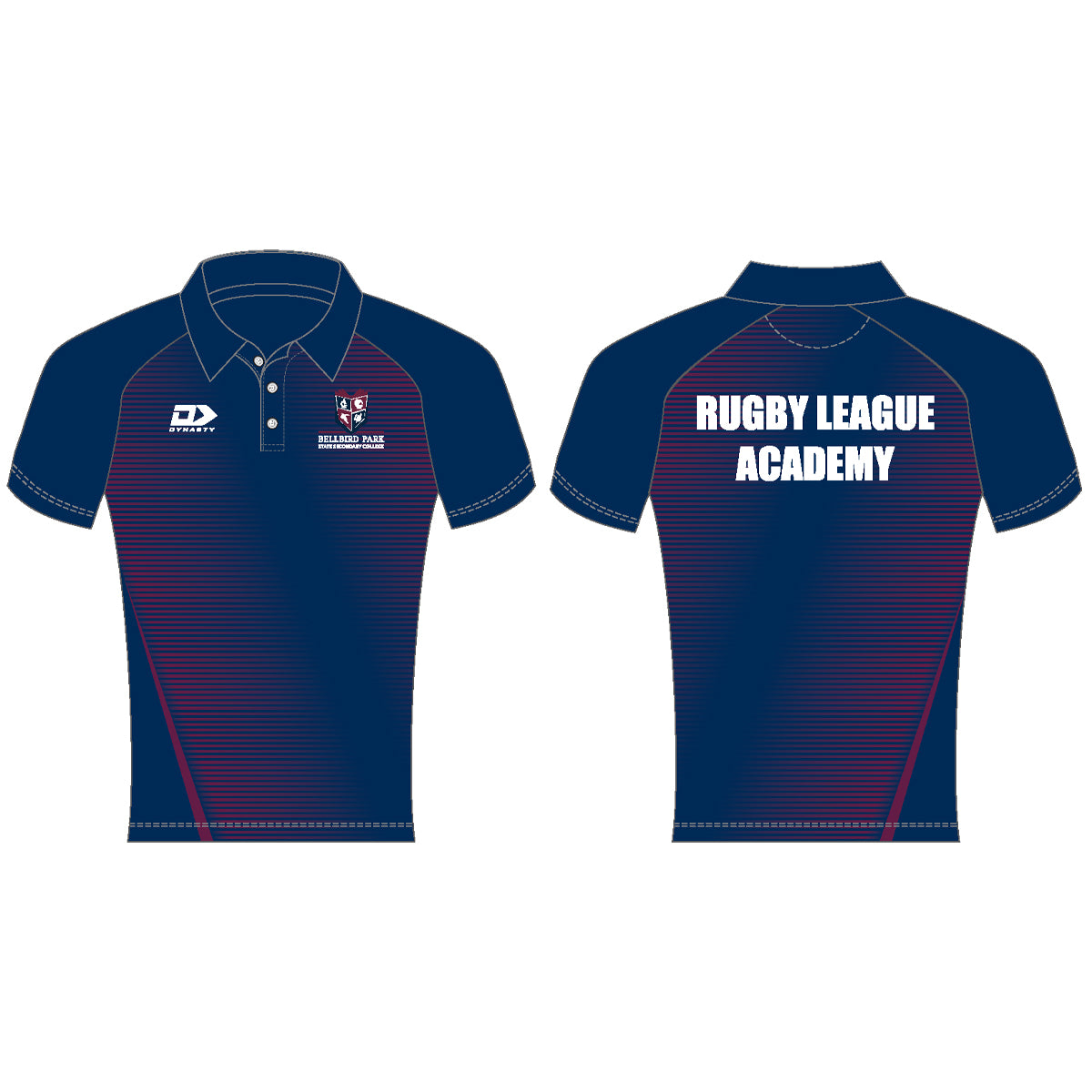 Bellbird Park State Secondary College Mens Rugby League Academy Polo