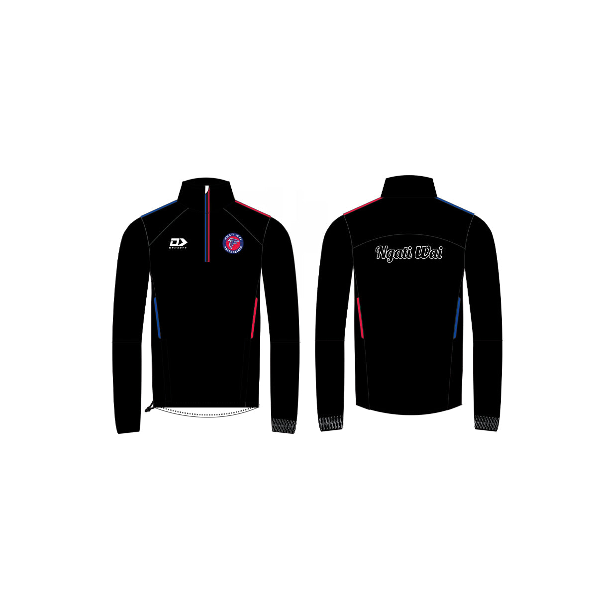 Ngatiwai Ahitereiria Pullover 1/4 Zip Pullover Fleece