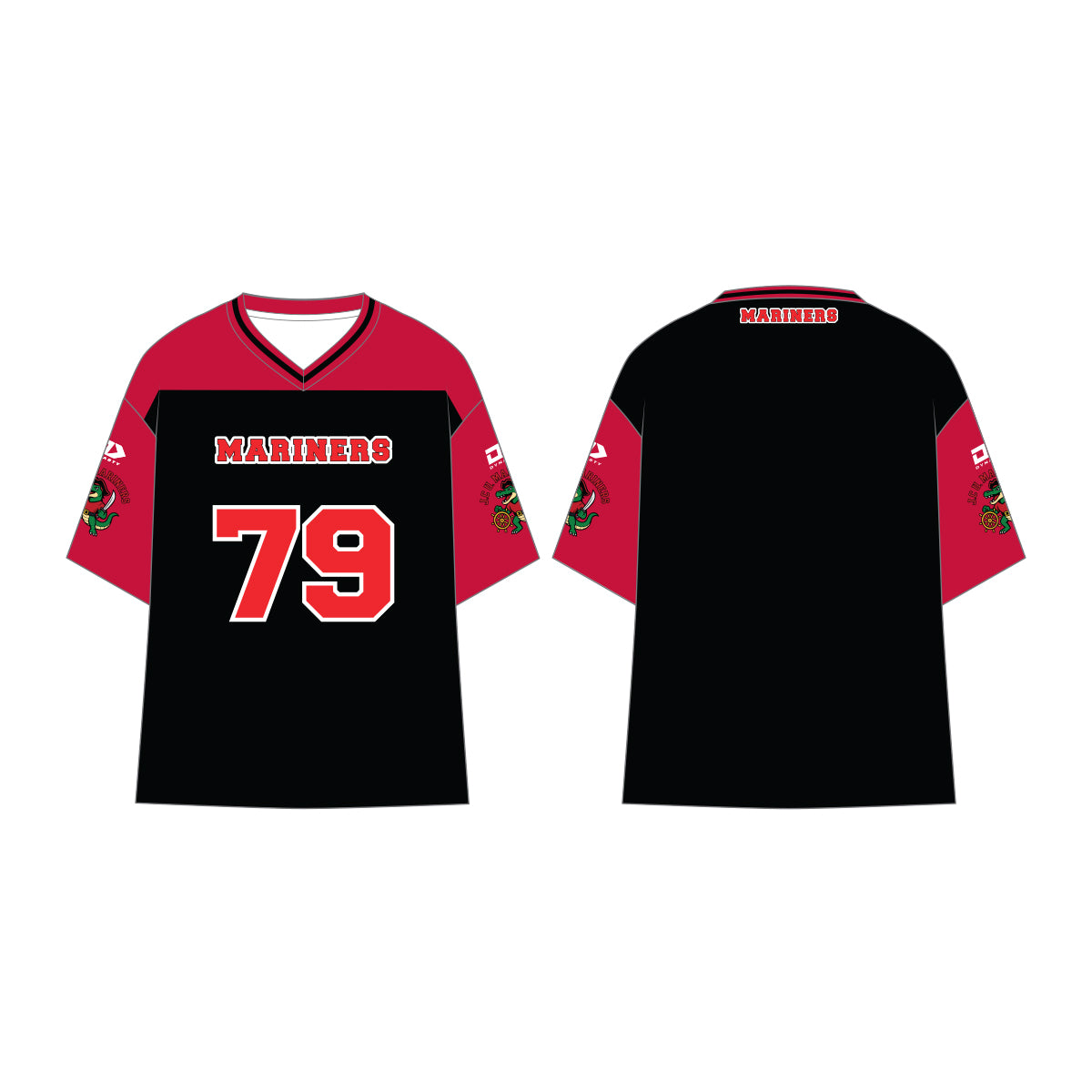 JCU Mariners Rugby Union Gridiron Tee