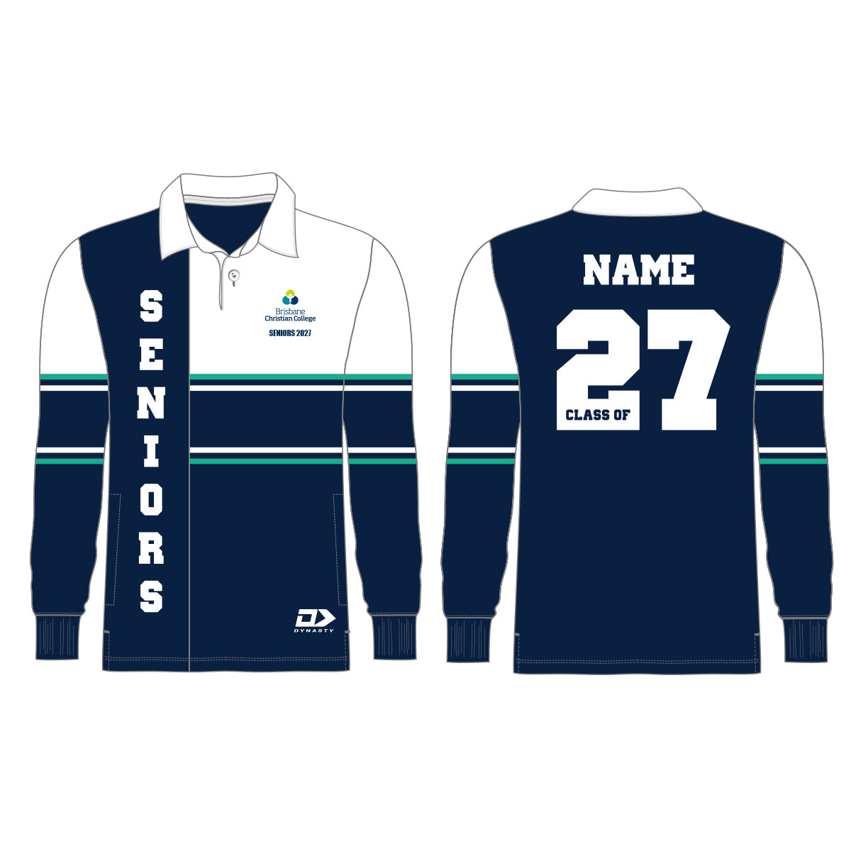 Brisbane Christian College Class of 2027 Senior Jersey