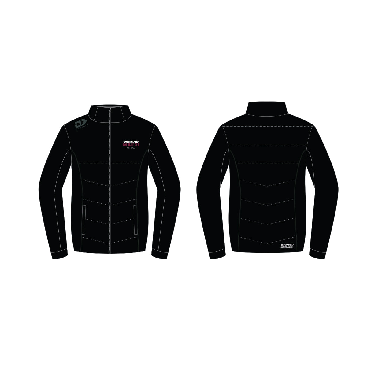 Queensland Maori Netball Club Hybrid Jacket