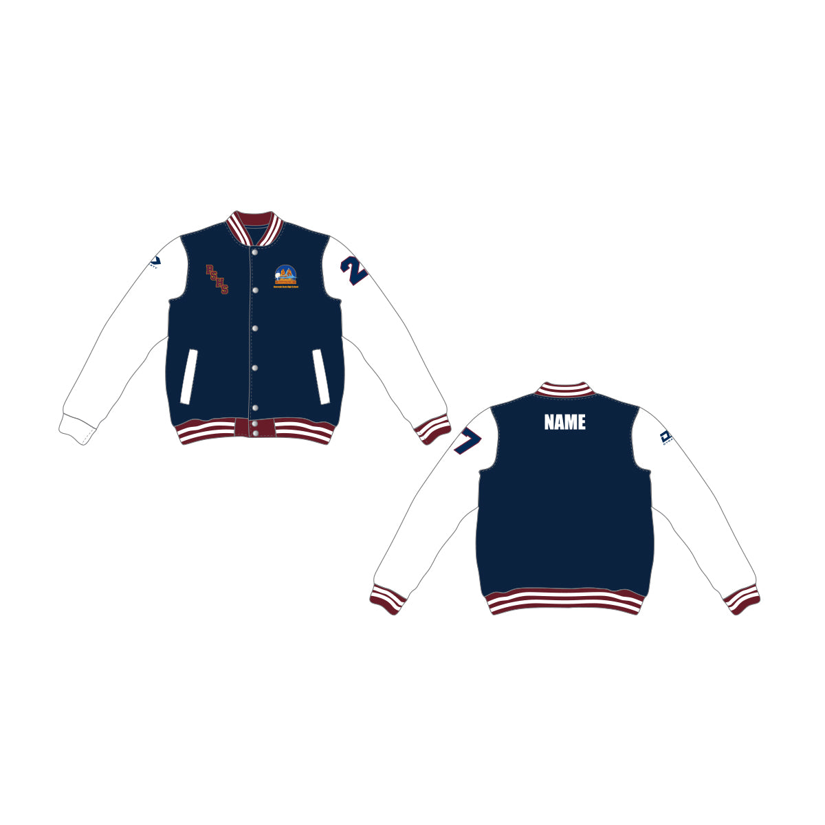 Beerwah State High School - Staff Varsity Jacket 2027