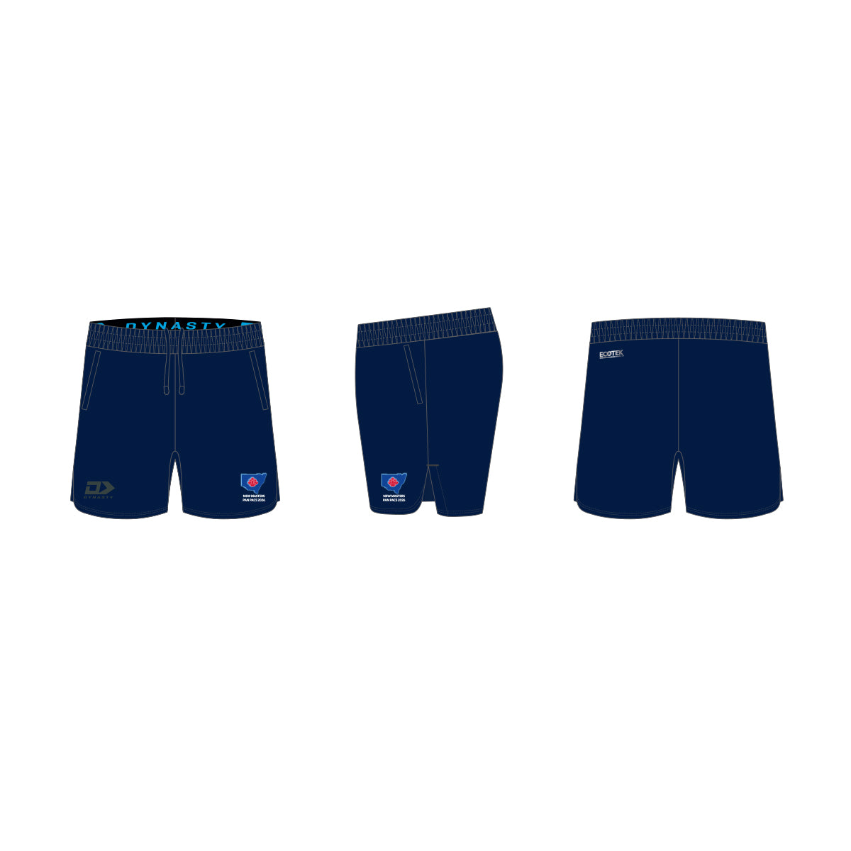 NSW Masters Rugby Gym Shorts