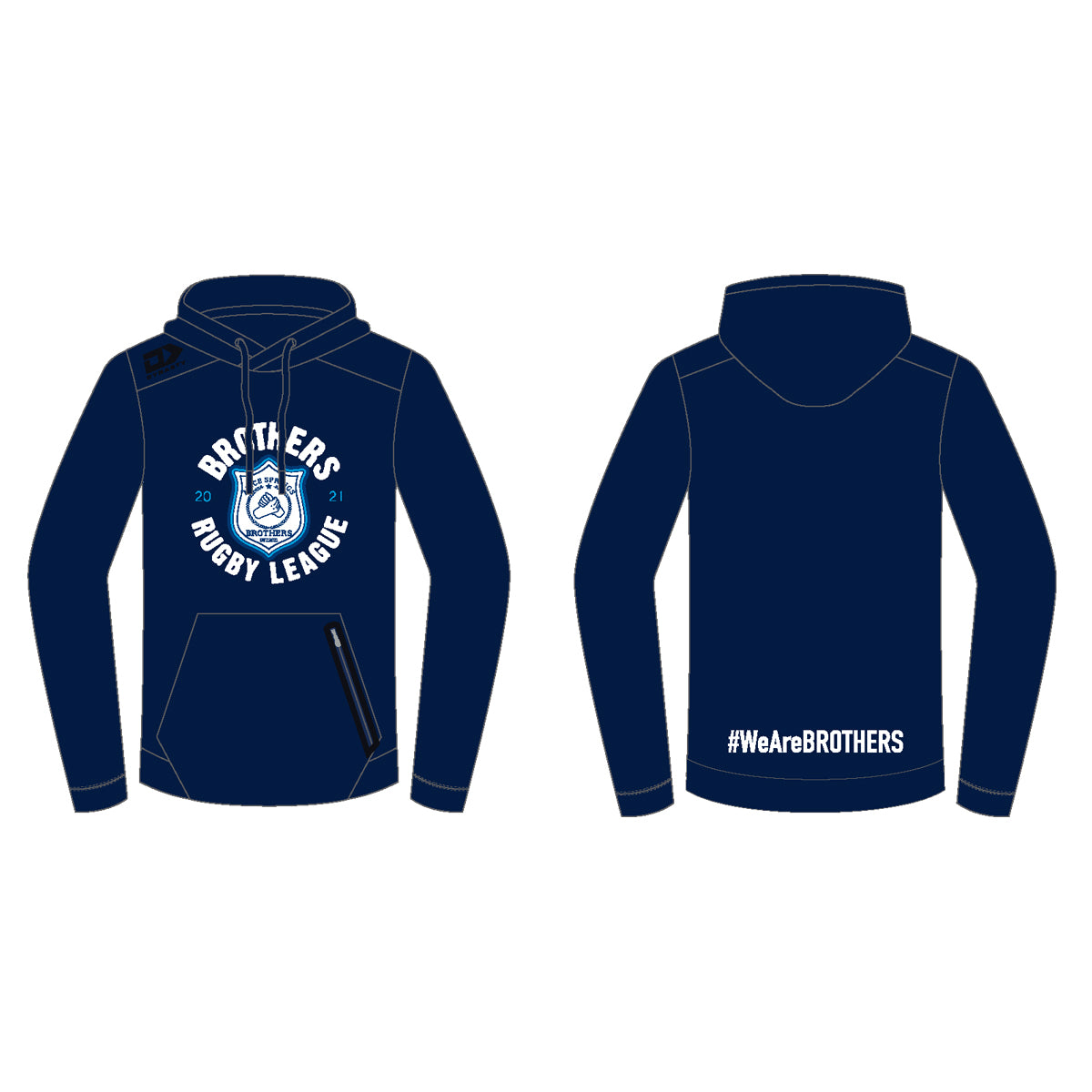 Brothers Rugby League Club Supporters Hoodie