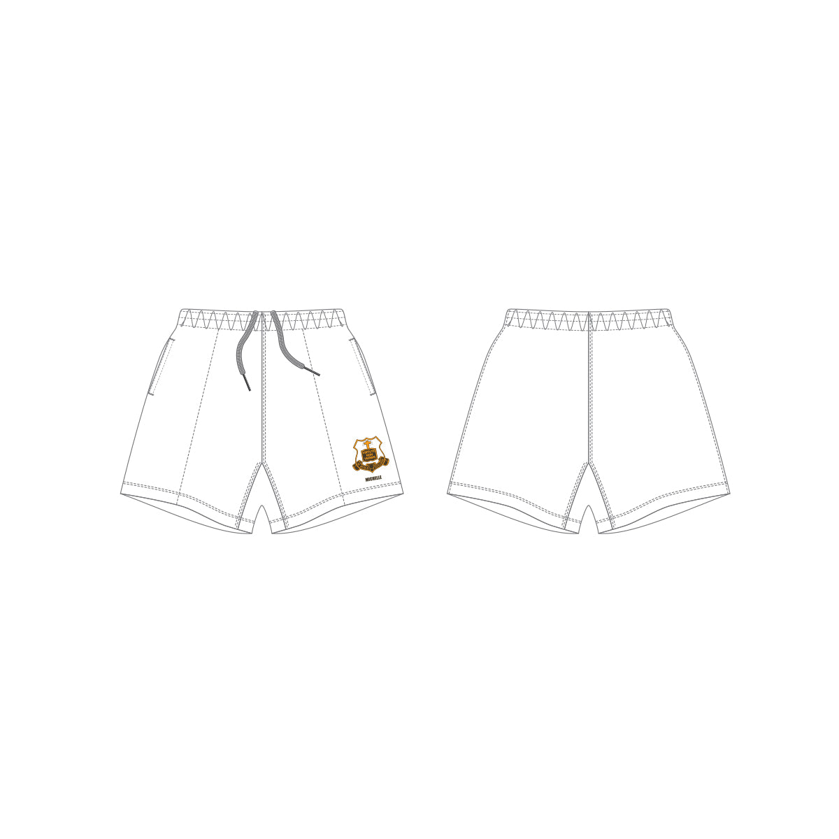St Rita's College Cotton Drill Shorts