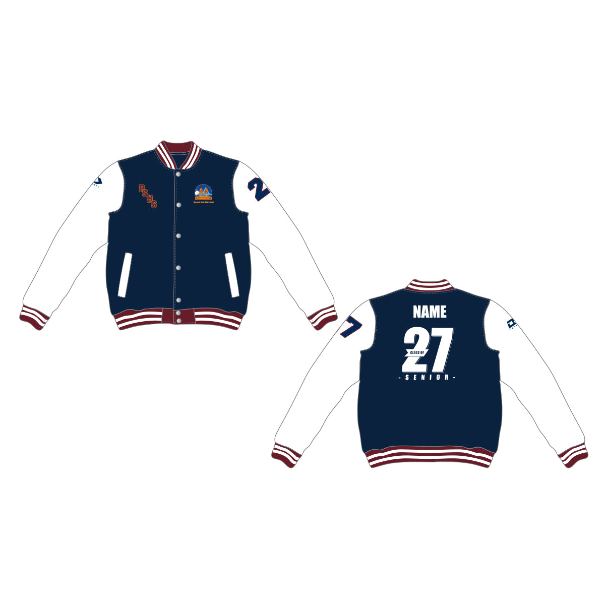 Beerwah State High School - Senior Varsity Jacket 2027