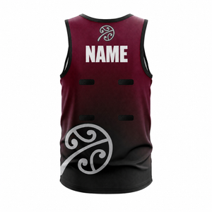 Queensland Maori Netball Club Playing Singlet