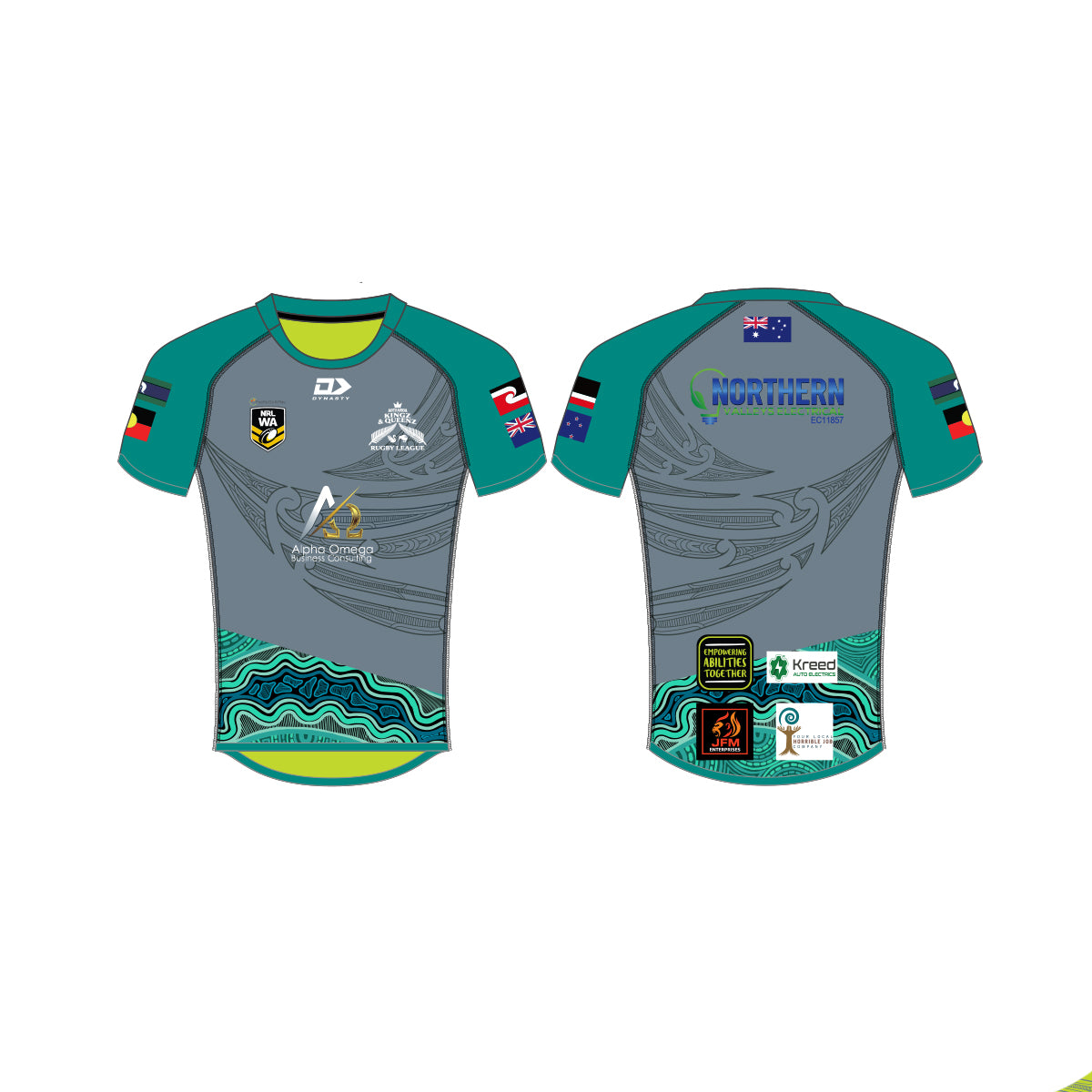 Aotearoa Kingz Reversable Training Tee