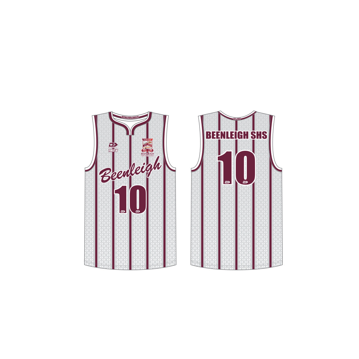 Beenleigh SHS Reversible Basketball Singlet (SNR BOYS)