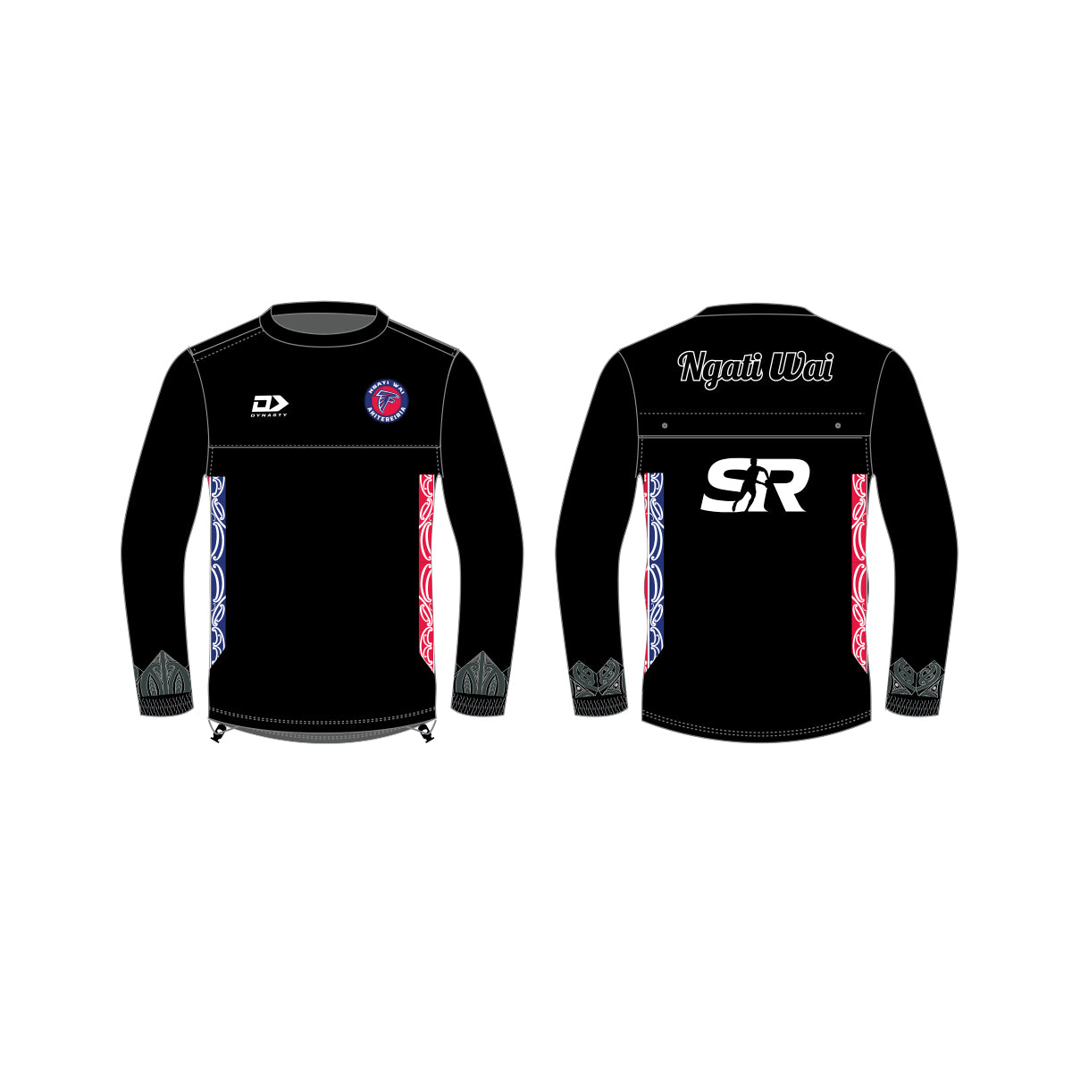 Ngatiwai Ahitereiria Pullover Rain Jacket