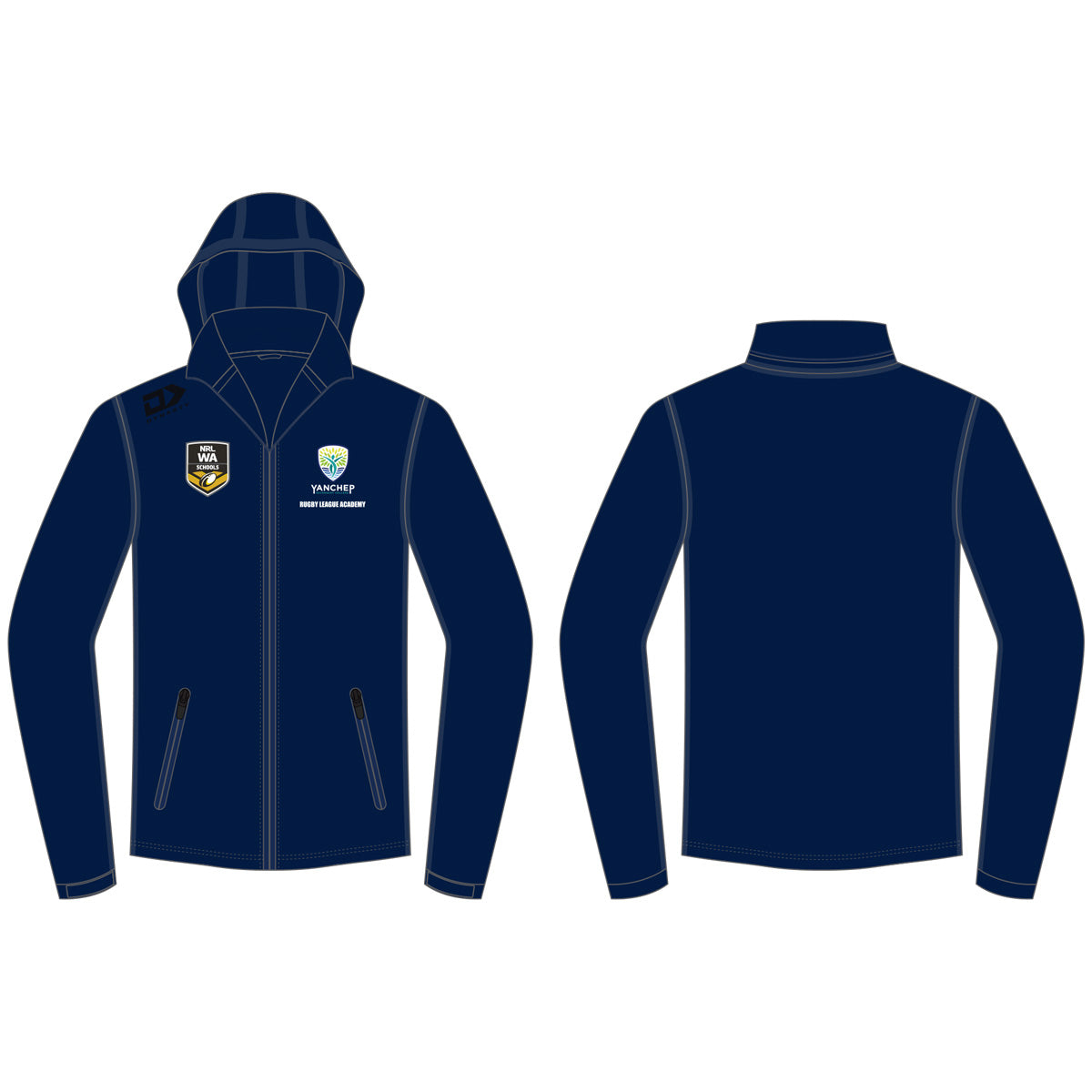 Yanchep Secondary College Full Zip Wet Weather Jacket