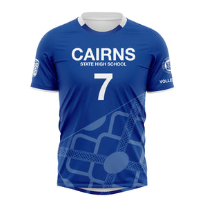 Cairns SHS Volleyball Mens Jersey - Blue