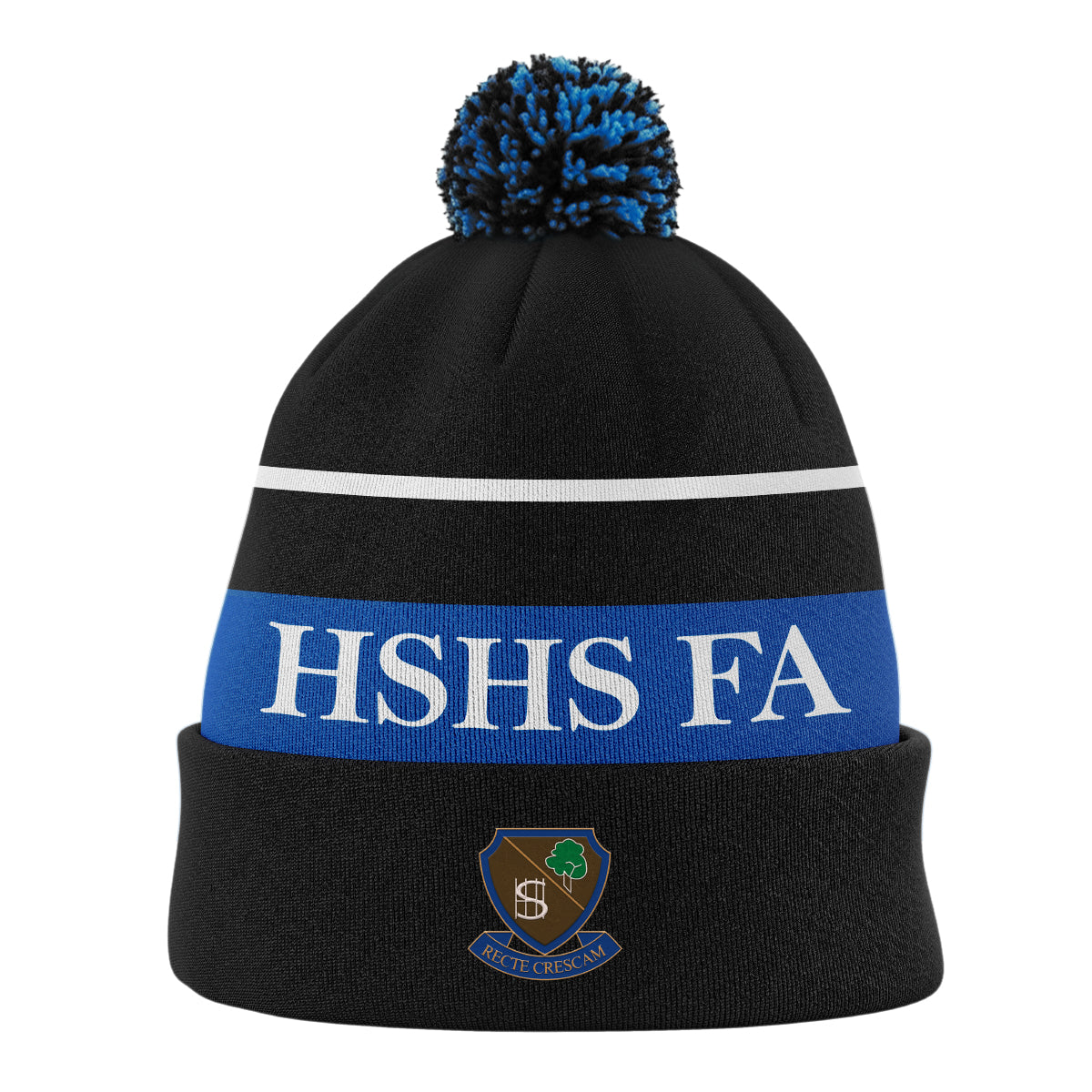 Harristown SHS Football Supporter Pompom Beanie