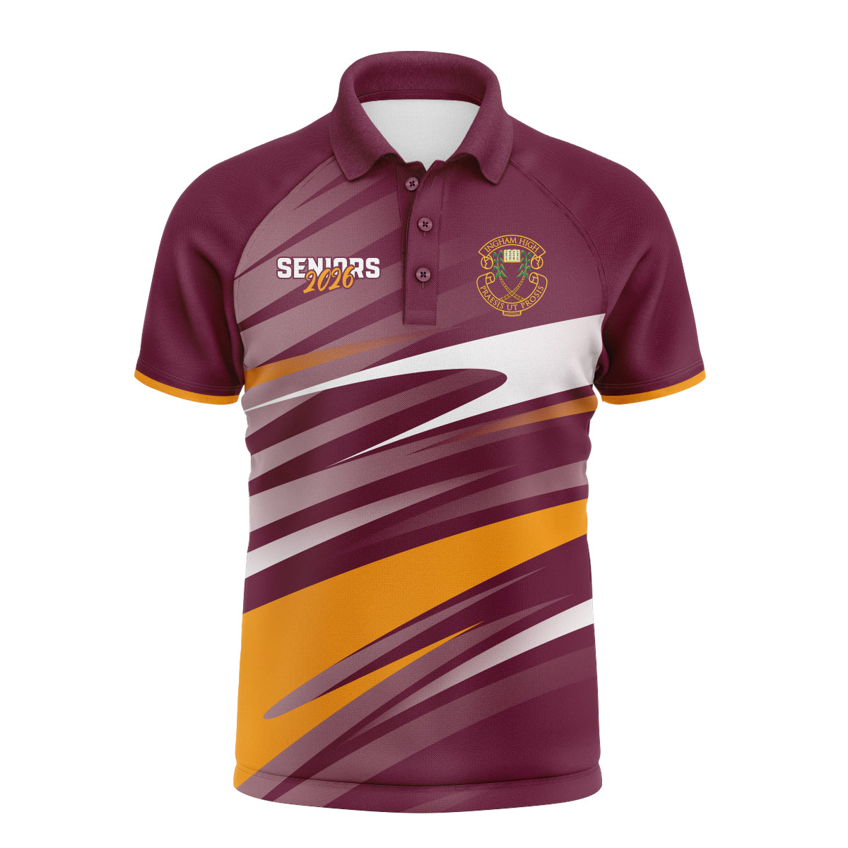 Ingham State High School Short Sleeve Polo 2026