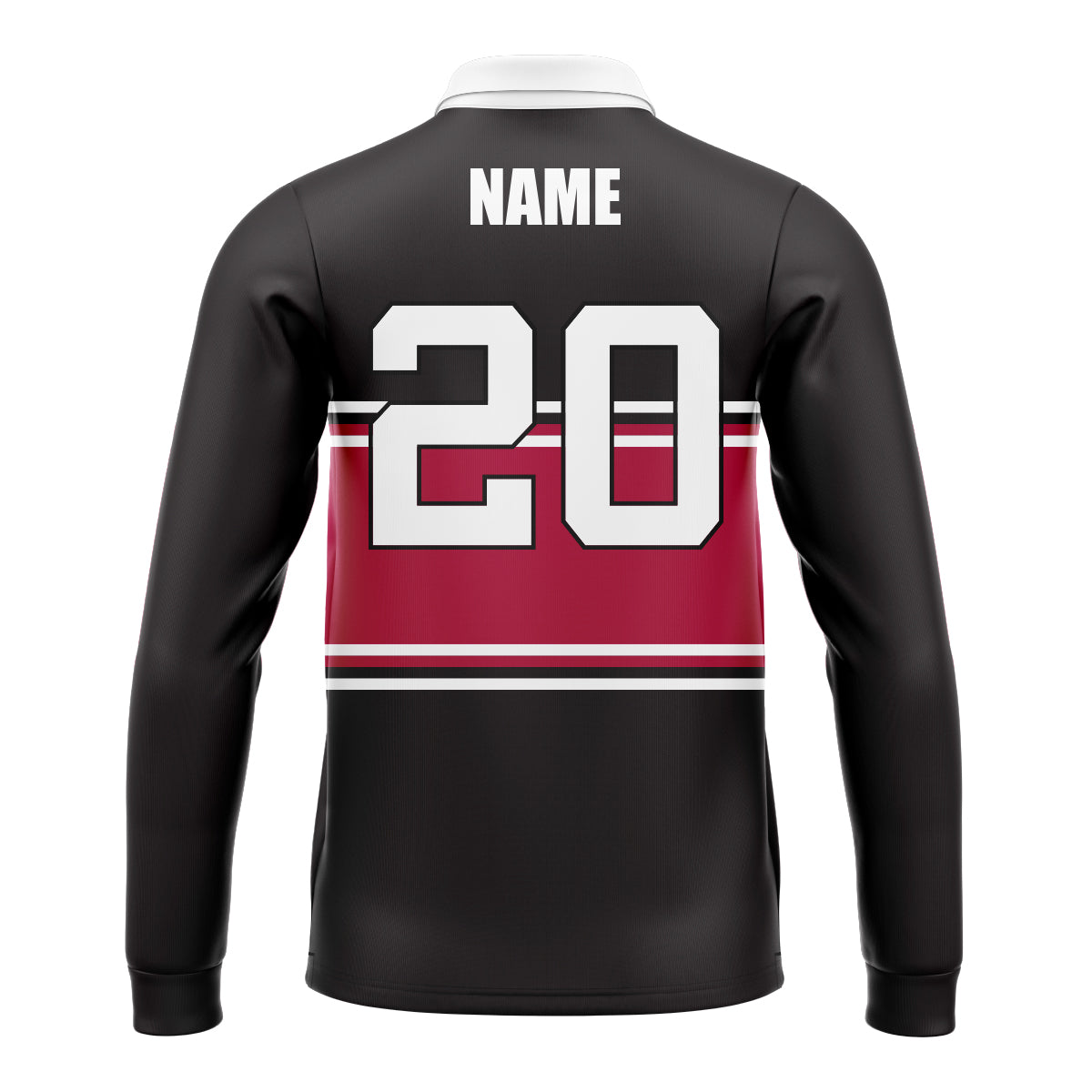 JCU Mariners Rugby Union LS Poly Cotton Jersey - With Custom Name & Number