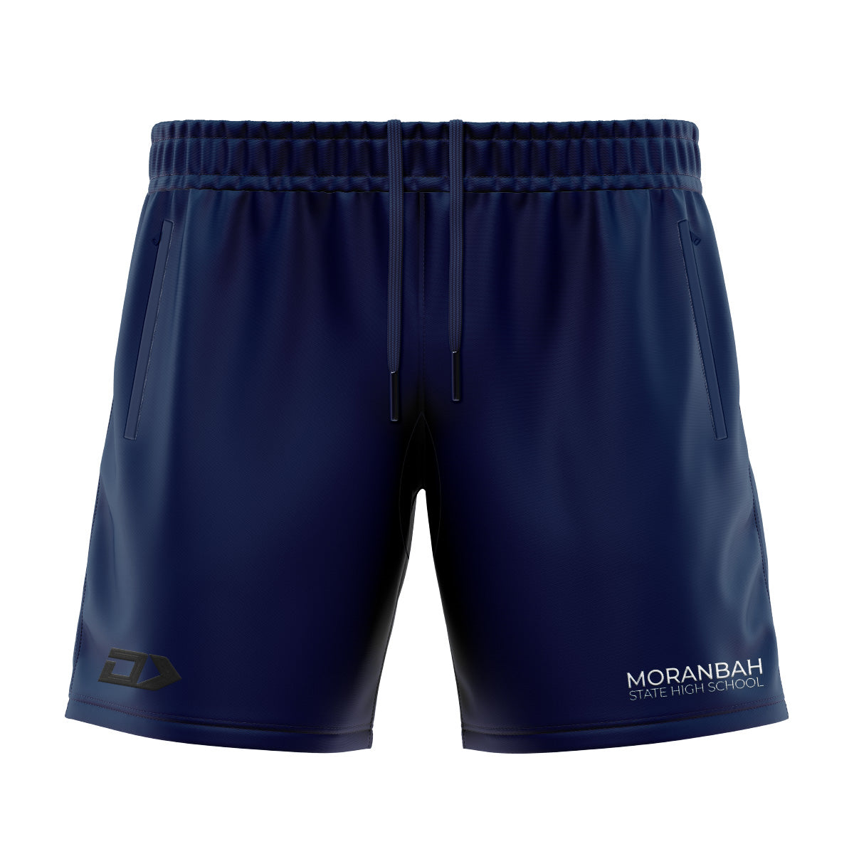 Moranbah State High School Ladies Stock Navy Gym Shorts