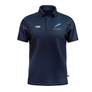 Moranbah State High School Mens Stock Navy Polo