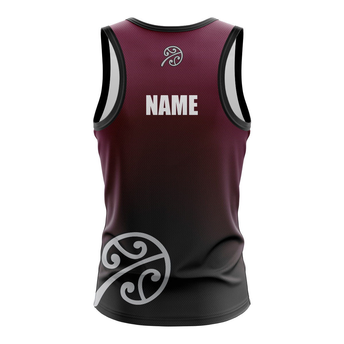 Queensland Maori Netball Club Training Singlet (NO BIB VELCRO)