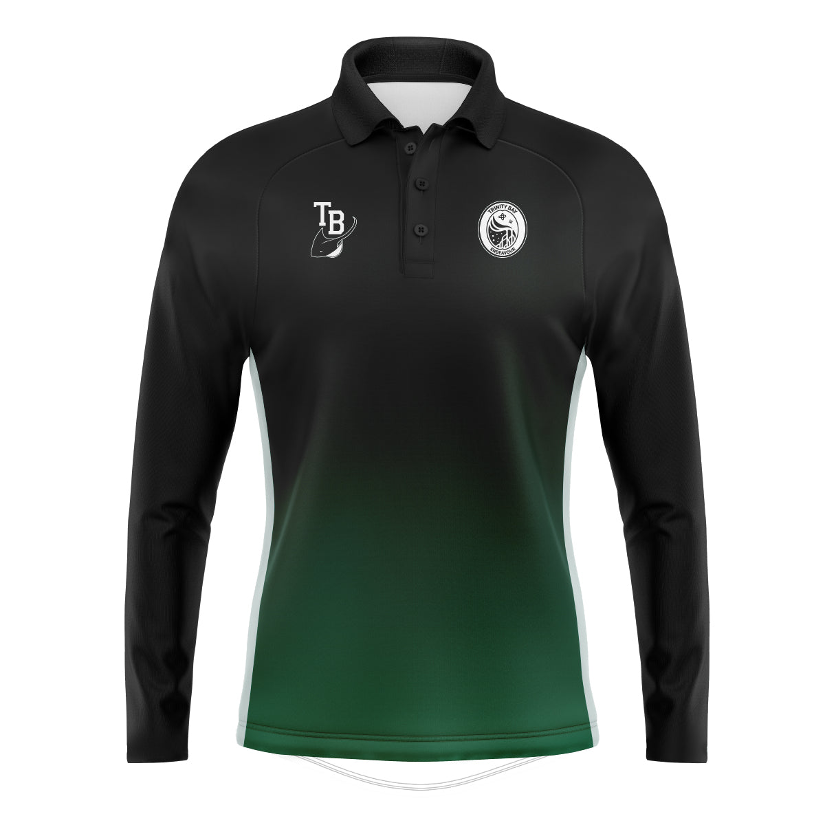 Trinity Bay State High School Mens Staff LS Polo