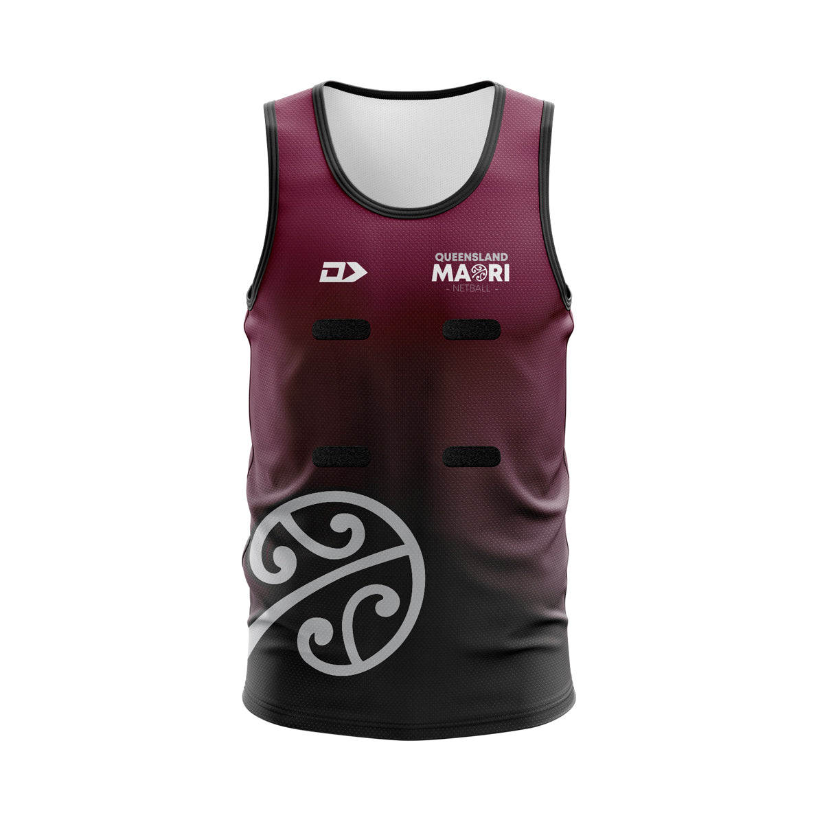 Queensland Maori Netball Club Playing Singlet