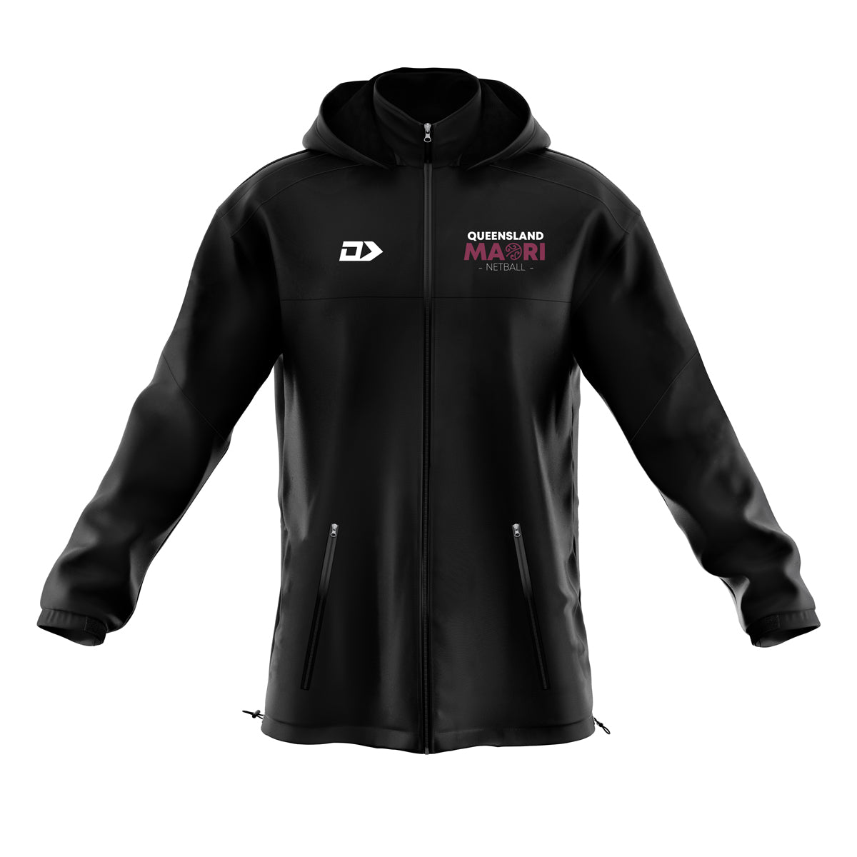 Queensland Maori Netball Club Wet Weather Jacket